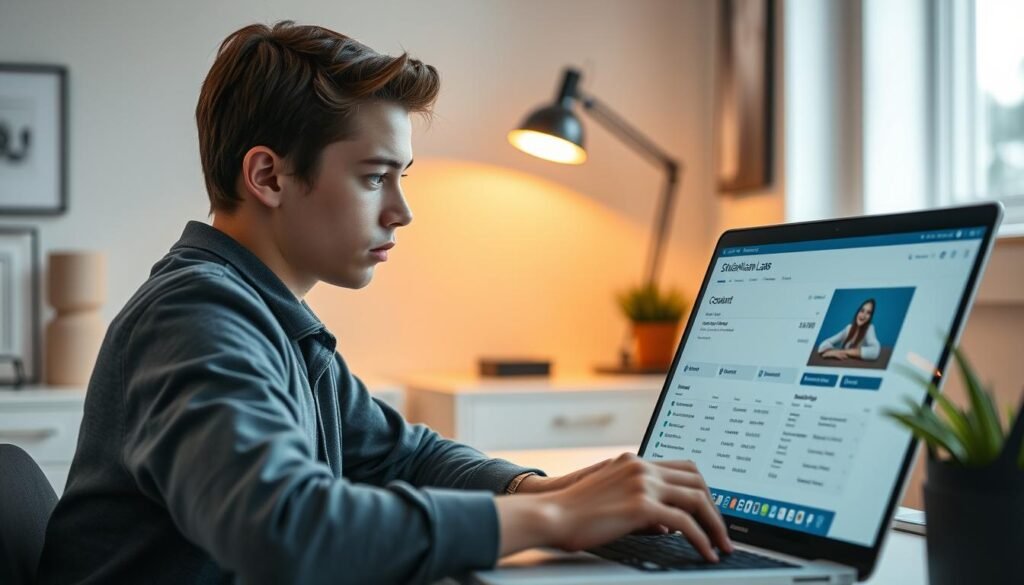 manage student account